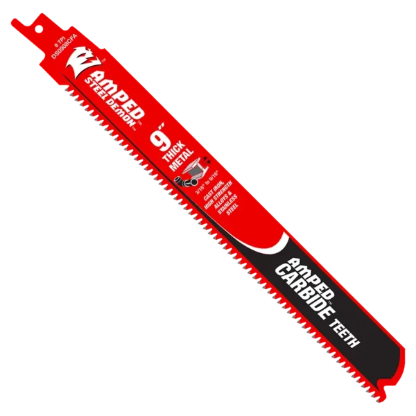 9" Steel Demon Amped™ Carbide Blades for Thick Metal Cutting