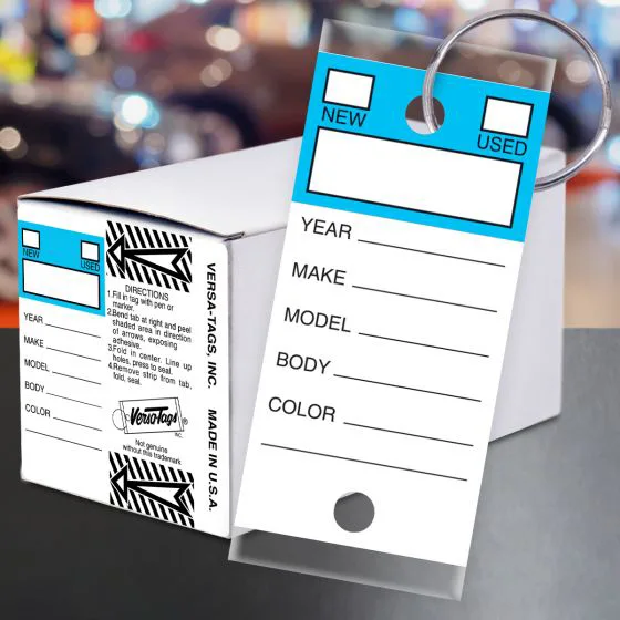 Color-Top Versa-Tags Key Tags 250 PK