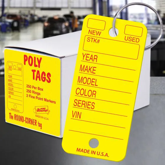 POLY TAG Key Tags 250 PK