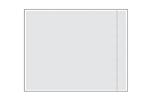 Packing List Envelope 10.75X6.75" 500/case Clear Face