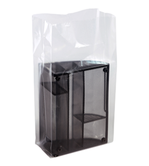 Clear Gusseted Bags 10x4x24" 3 mil - 500/case