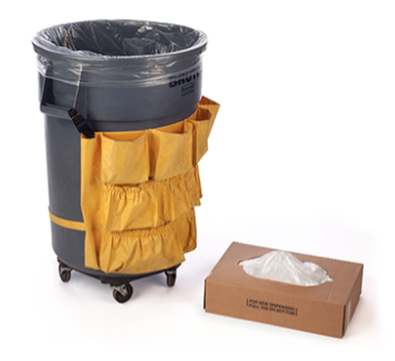 40X48" 14 Mic, Can Liners, Clear - 250/case