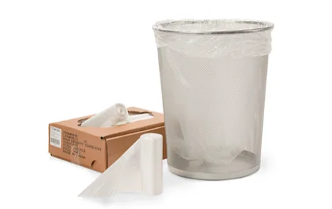 24x24" HD Liners, 16 Microns, Coreless Rolls, Natural - 1000/case