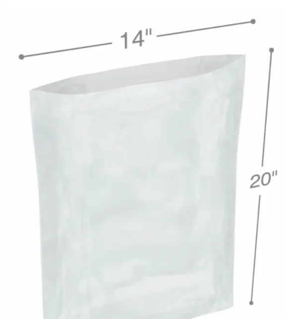 Layflat Bags 14x20" --  1-1.5-2-3-4-6 mil