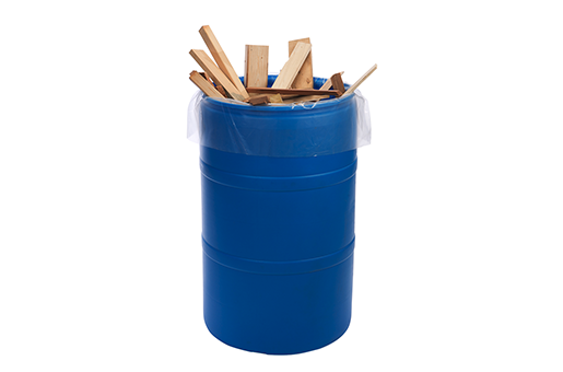 38×64″ Drum Liners, 3 mil, 100/case