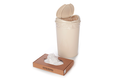 30×37″ High-Density Liners, 10 microns, Clear – 500/case