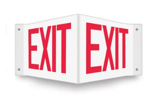 Exit - Projection™ Safety Sign