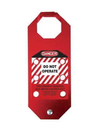 Danger: Do Not Operate - OSHA Safety - STOPOUT® Aluma-Tag™ Hasp