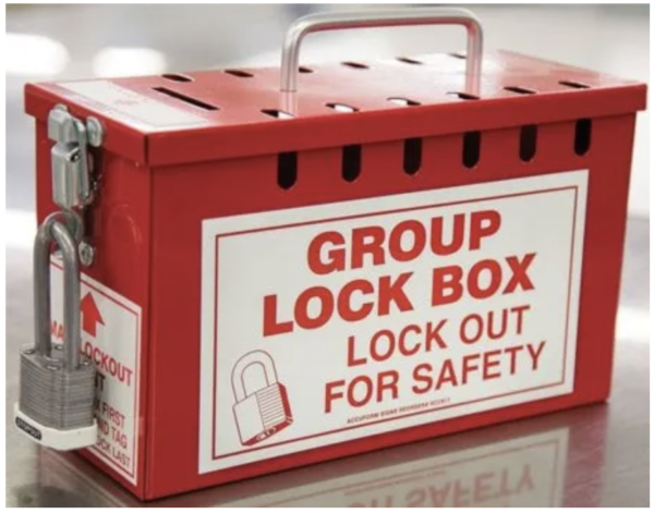 Portable Group Lockout Box