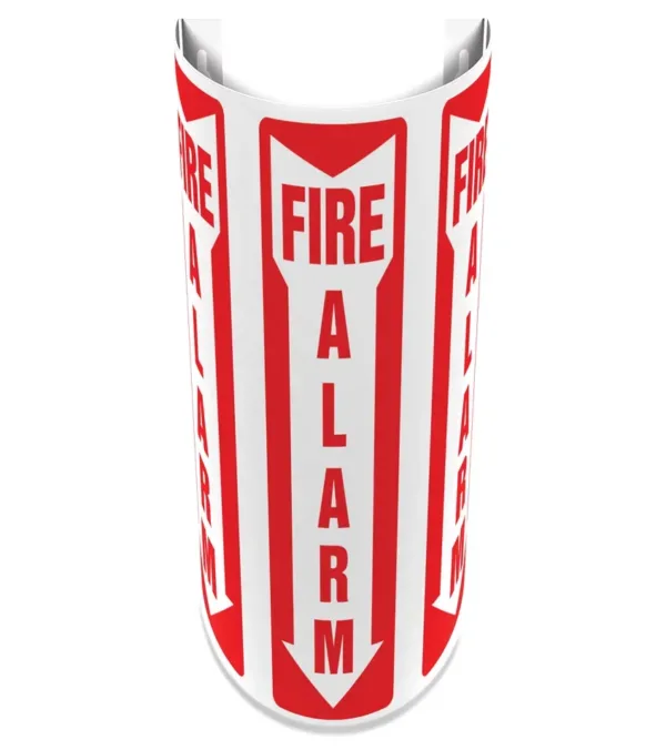 Fire Alarm (Down Arrow) - 180° Projection™ Safety Sign