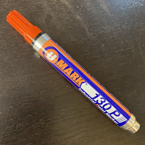 130P Industrial Paint Marker - Orange - (Box of 12)