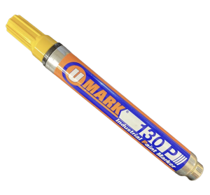 130P Industrial Paint Marker - Yellow - (Box of 12)