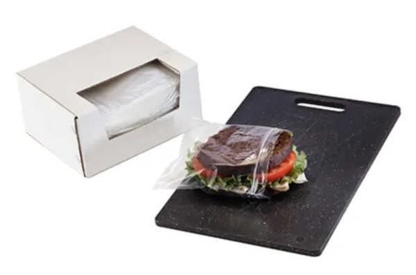 6.5x6" - 1mil, Reclosable Sandwich Bags, Dispenser, 500/case