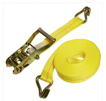 2" X 12' TIEDOWN WITH RATCHET AND WIRE HOOK