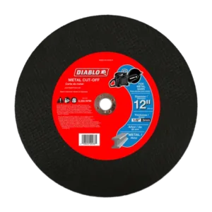 12″ Diablo, Metal High Speed Cut Off Disc - [25.5mm (1") arbor]