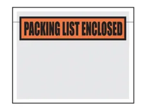 Packing List Envelope 7X5.5" - 1000/case - [PACKING LIST ENCLOSED]