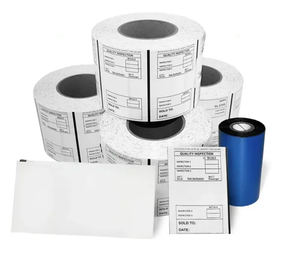 Pinnacle-Checkmate 4"X3" Uncoated Polysteel Thermal Transfer Quality Inspection Tag