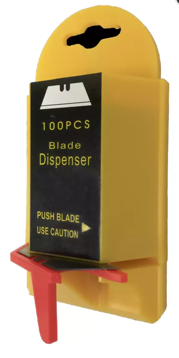 Utility Blades and Dispenser (100 Blades)