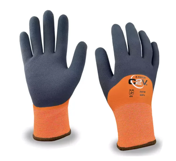 X-Freeze - 2601G - Work Glove - (Sandy Latex Grip) - Cut Level 2 - [COLD WEATHER]