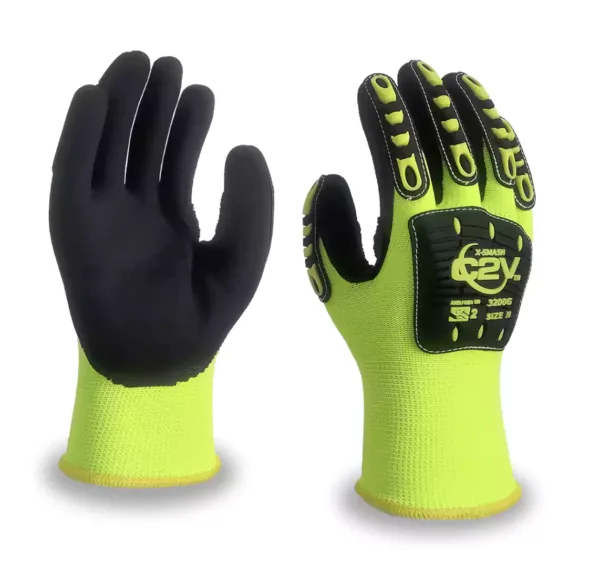 X-Smash - 3200G - Work Glove - (Sandy Nitrile Grip) - Cut Level 2 - [IMPACT]