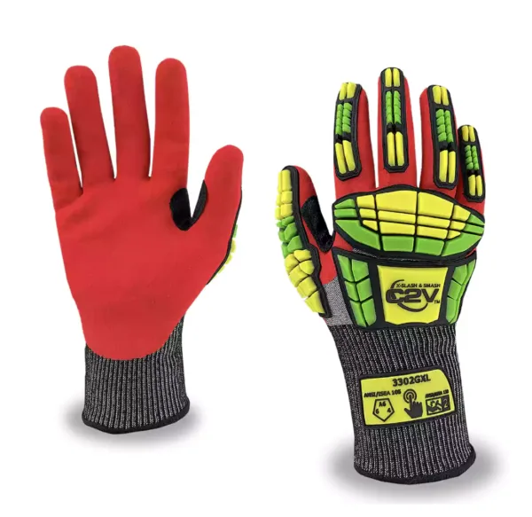 X-Slash & Smash - 3302G - (Sandy Nitrile Grip) - Cut Level 6 - [IMPACT]