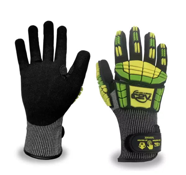 X-Slash & Smash - 3301G - (Sandy Nitrile Grip) - Cut Level 6 - [IMPACT]