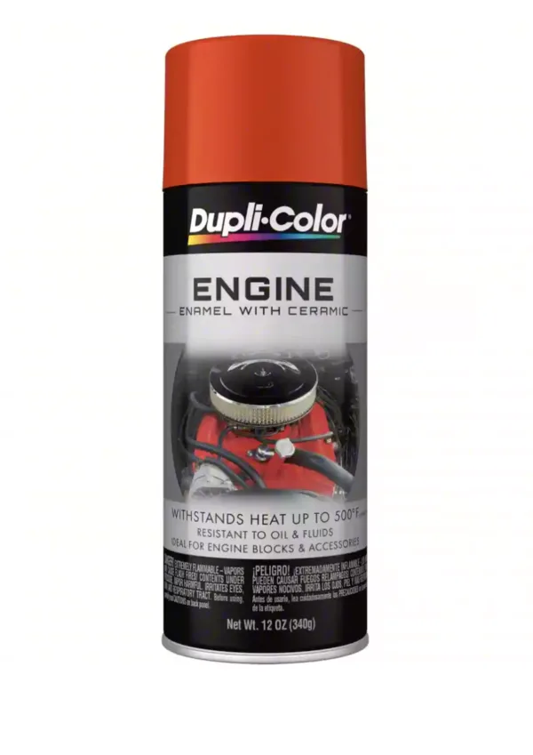 High Temp 500° Engine Enamel Spray Paint - CHEVY ORANGE - 16 oz