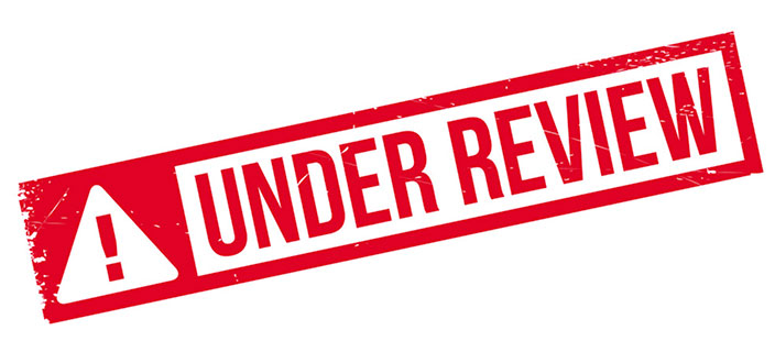 under review sign