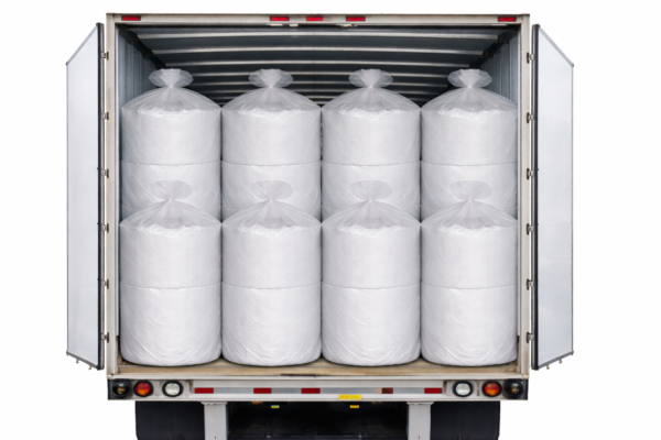 [ FULL TRUCK LOAD = 100 bags ] 1/2" Thick Poly Bubble Wrap - 24" x 250' - (2 rolls per bag)