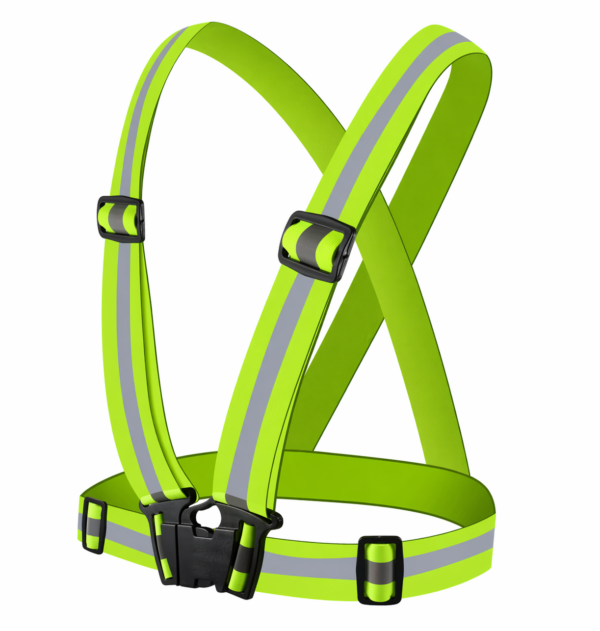 Panel Armor – VisiStrap Reflective Safety Sash Belt – Adjustable High-Visibility Gear